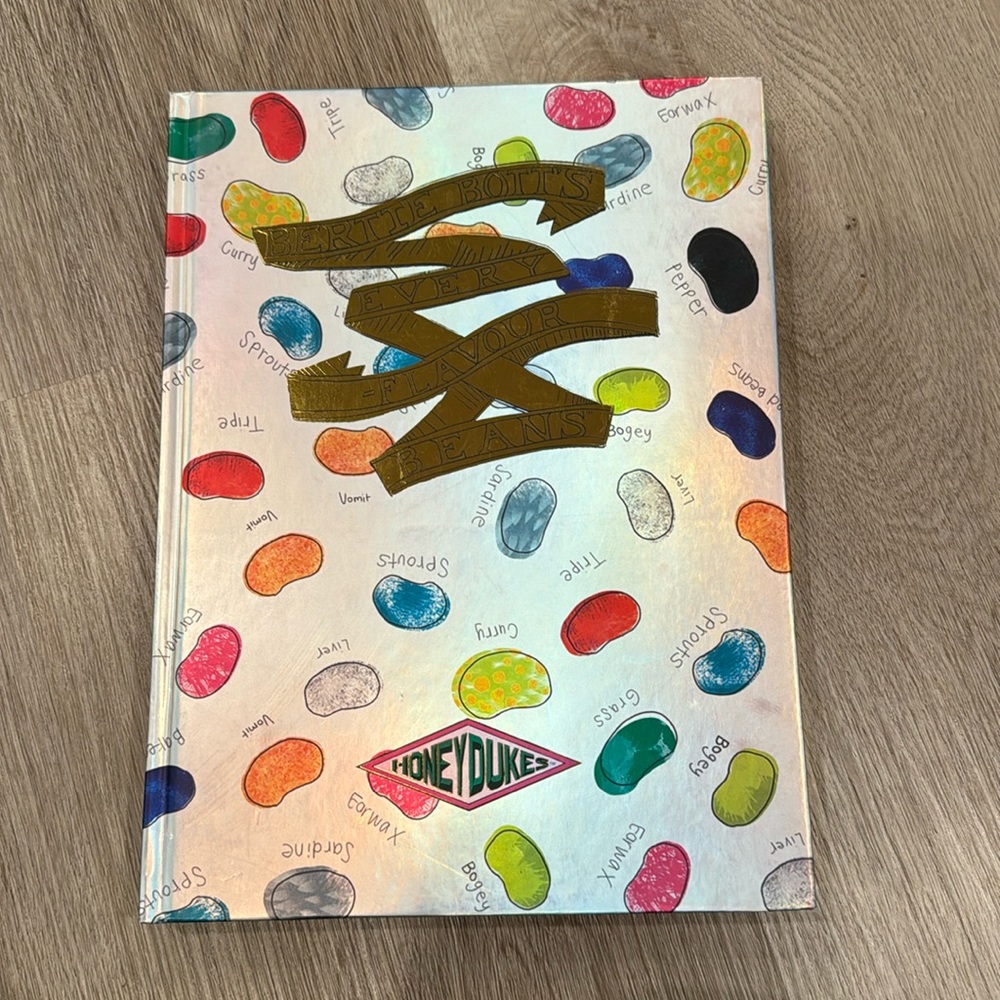 NEW Harry Potter Bertie Bott’s Every Flavour Beans Notebook